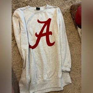 Alabama Script A Sweatshirt Size XL